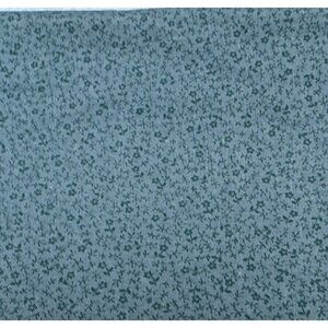 Green Floral Cotton Fabric 1/2 yard x 44" wide for Sewing Quilting Crafts